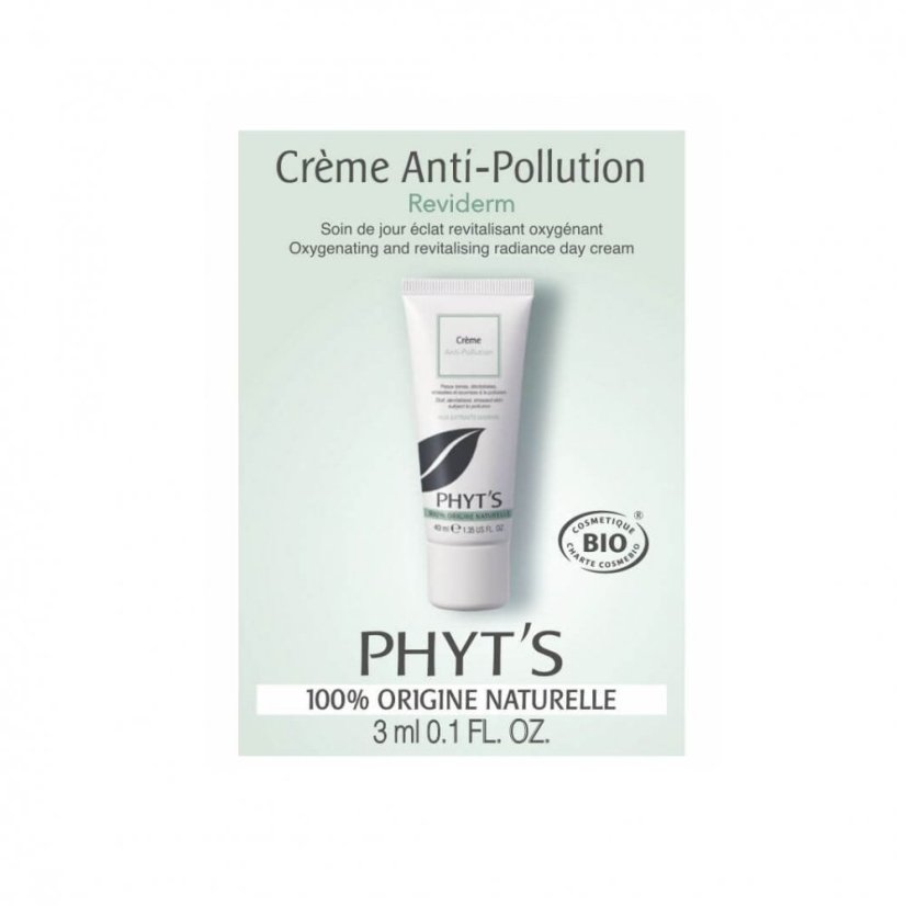 VZORKA - CRÈME ANTI-POLLUTION - Revitalizačný a okysličujúci krém 3 ml