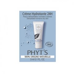 VZORKA - CRÈME HYDRATANTE 24H - Hydratační krém na normální nebo suchou dehydratovanou pleť 3 ml