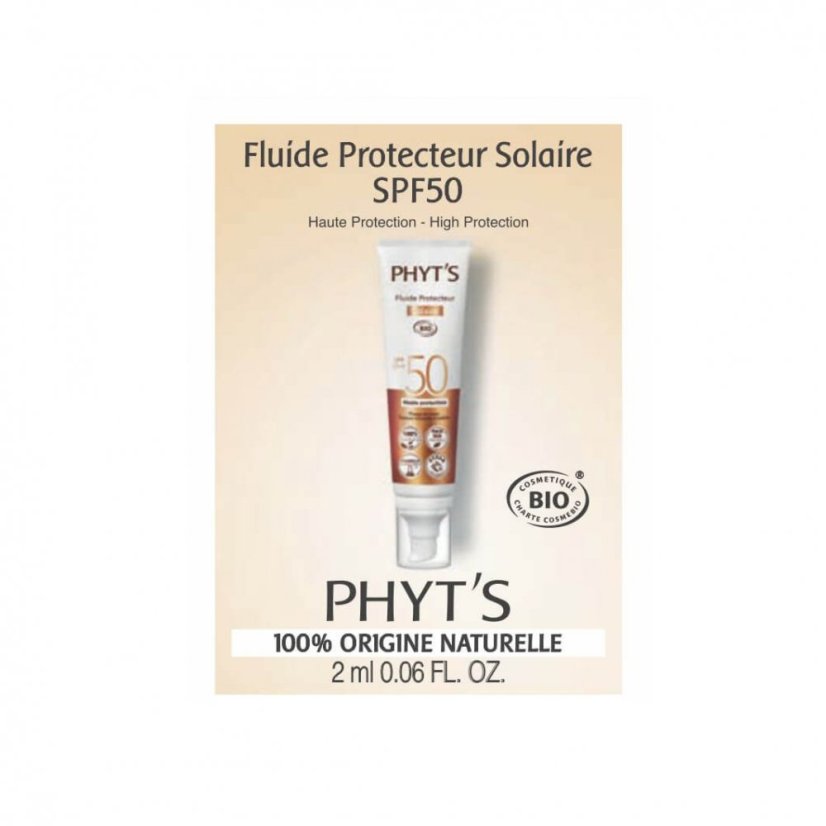 VZORKA - FLUIDE PROTECTEUR SPF 50 - Fluid na opaľovanie SPF 50 3 ml