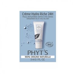 VZORKA - CRÈME HYDRA RICHE 24H - Hydratačný krém na dehydratovanú suchú a veľmi suchú pleť 3 ml